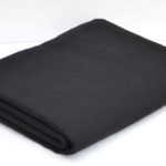 Buy Black Color Full Voile Fabric