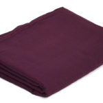 Buy Dark Plum Color Full Voile Fabric