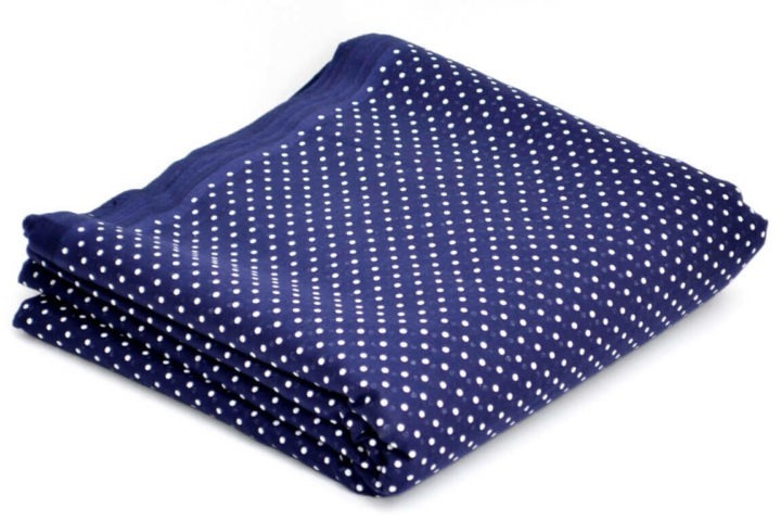 Dotted Khalsa Blue | Buy Full Voile Turban Cloth
