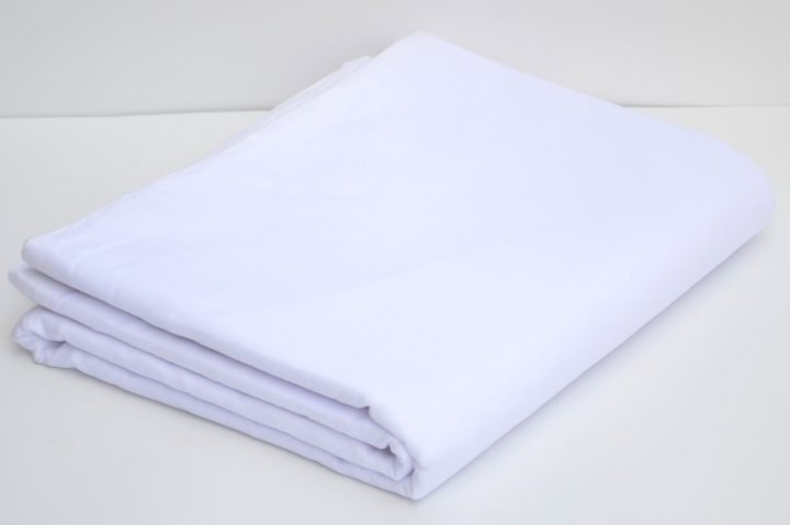 Buy White Color Full Voile Fabric